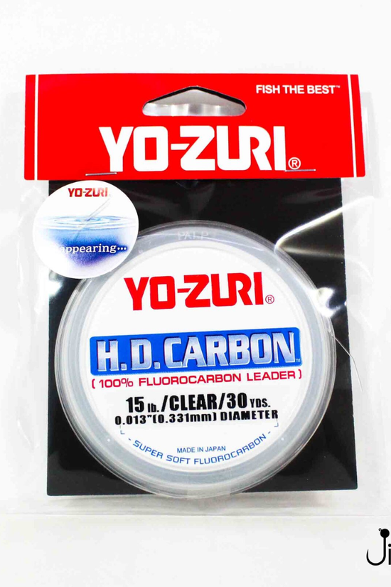 Yo-Zuri H.D. Carbon Fluorocarbon Leader  | 25lb-49lb