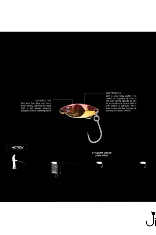 Zerek Metal Chip Micro Jig | 2g-5g