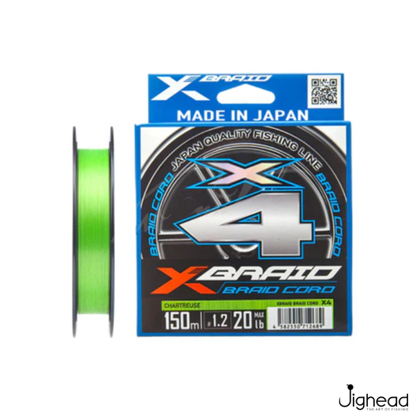 YGK X-Braid Cord X4 Braided Line | 150