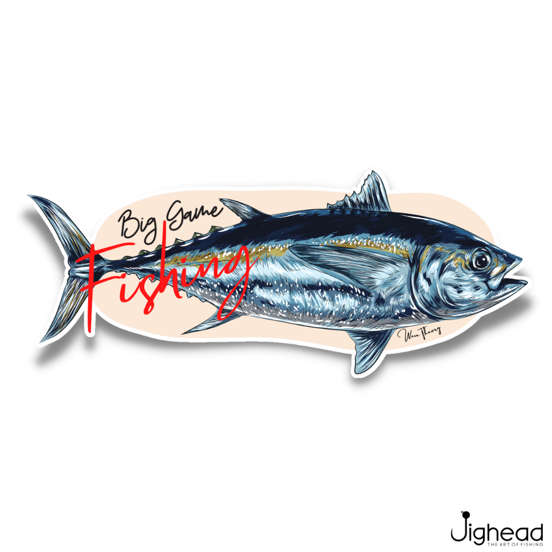 Big Game Fishing Sticker