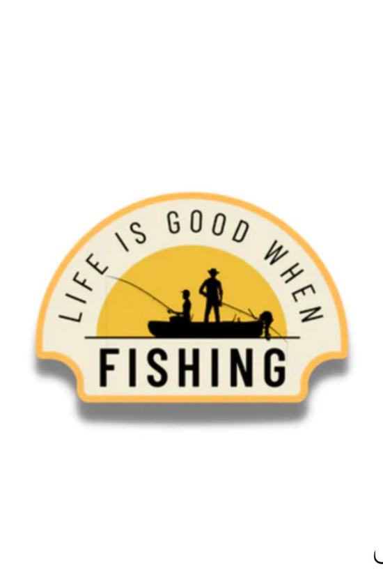 Wave Theory | Life Is Good | Fridge Magnet