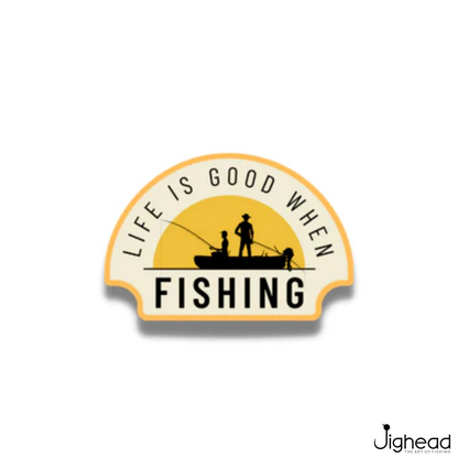 Wave Theory | Life Is Good | Fridge Magnet