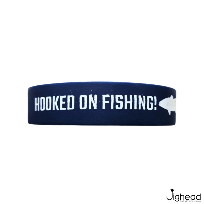 Hooked on Fishing Wrist Band