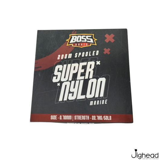 BossSuper Nylon Spooled Handline 200m | 0.30mm-0.70mm
