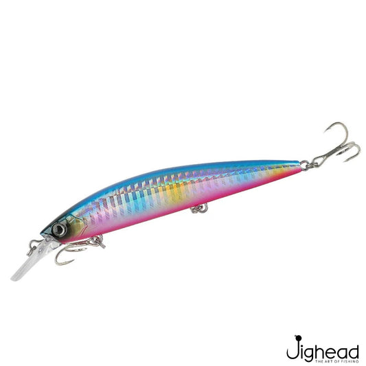 Fjord 110mm heavy minnow C2 - Blue Pink Holo