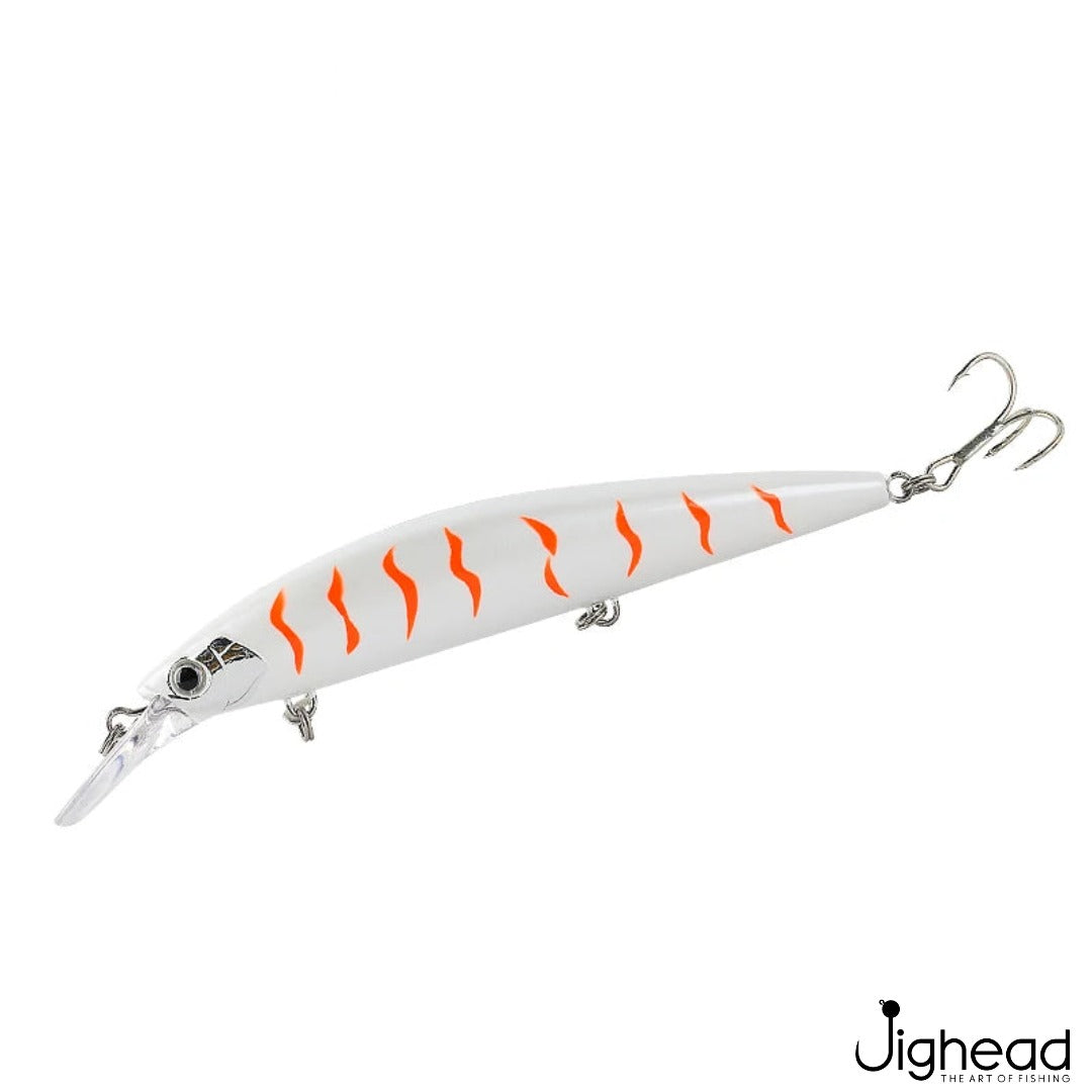 Fjord 110mm heavy minnow C5 - White Tiger