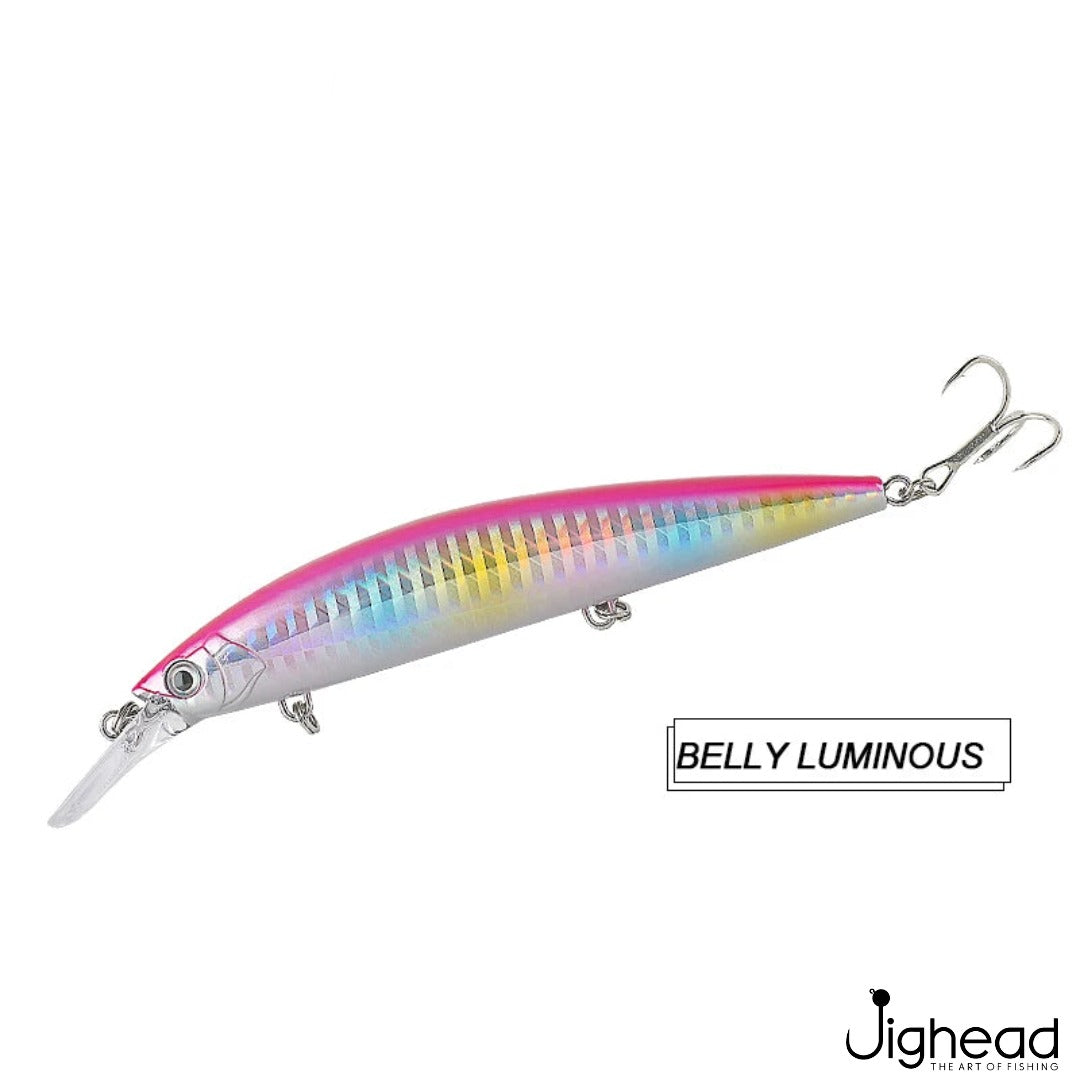 Fjord 110mm heavy minnow C9 - Pink Rainbow
