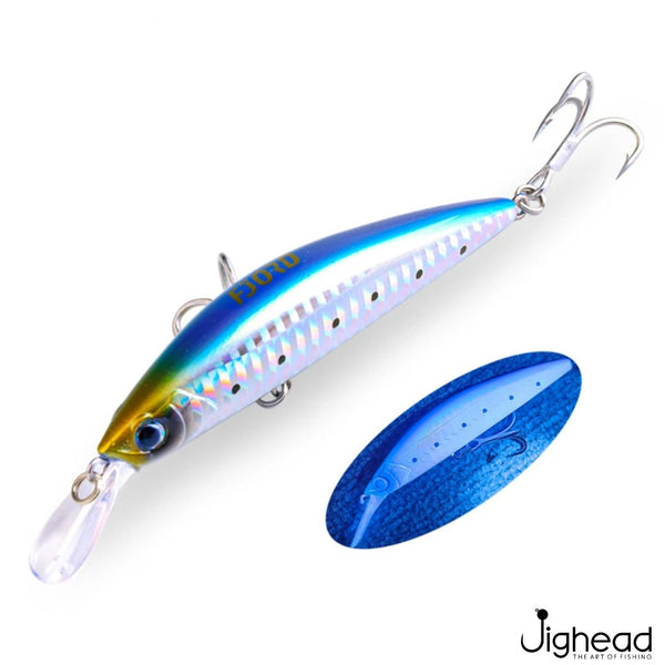 Fjord 90mm heavy minnow C1 - Blue Sardine