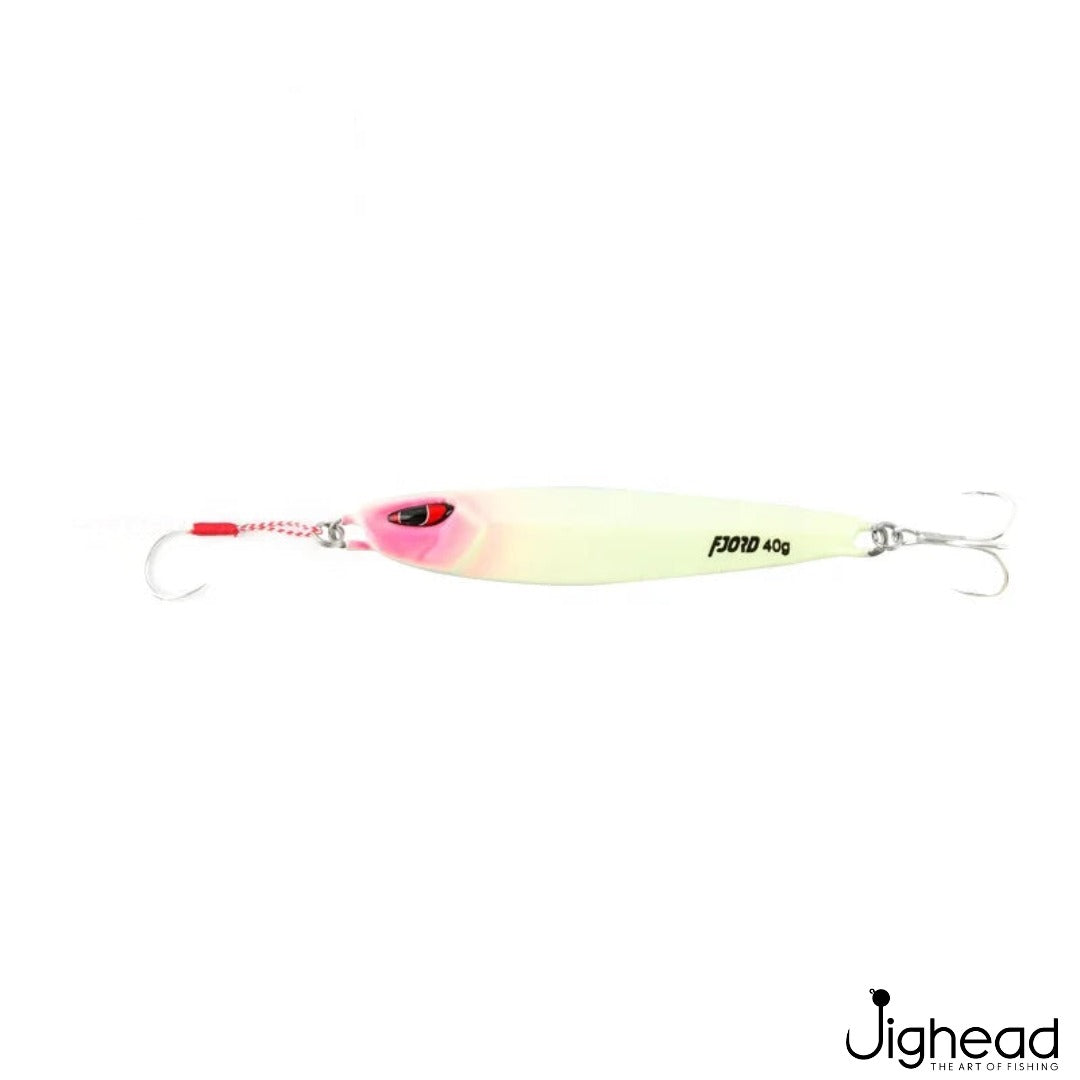 Fjord casting jig 3 - Full Glow Pink Head