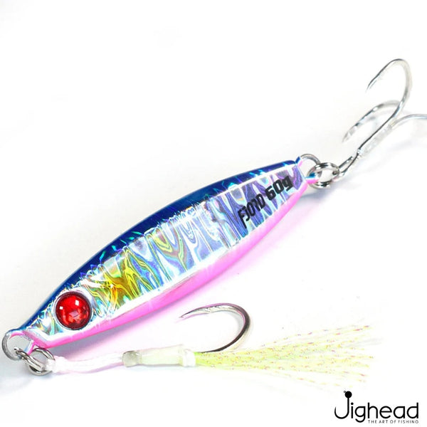 Fjord 40g slice jig 1 - Blue Pink Holo