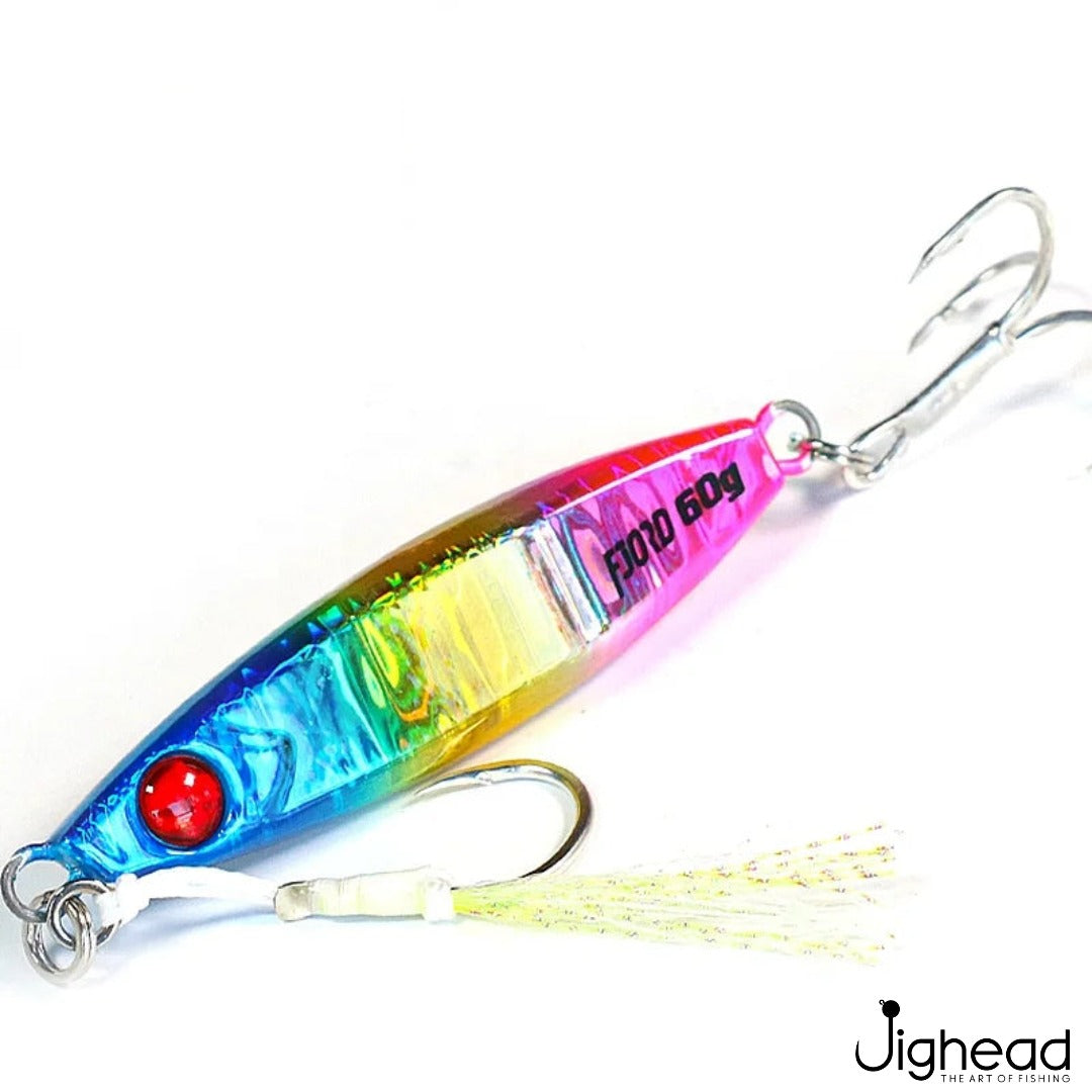 Fjord 40g slice jig 6 - Rainbow Holo