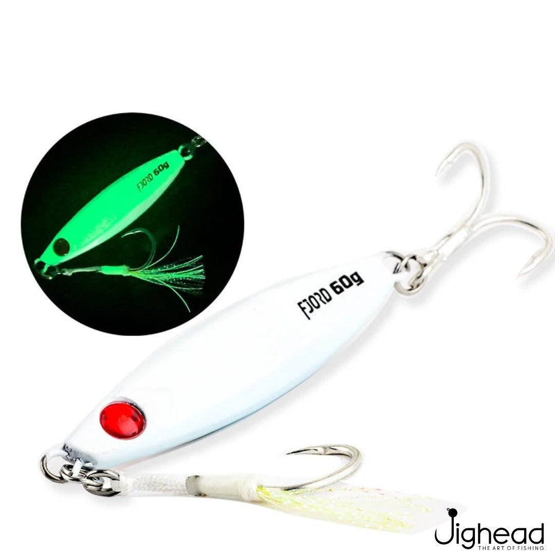 Fjord 40g slice jig 8 - Full Glow