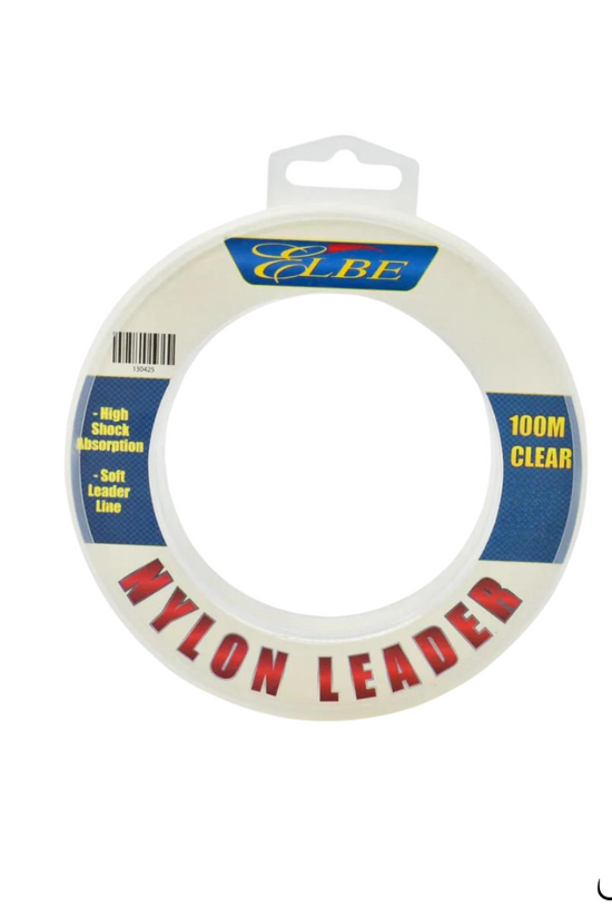 ELBE Nylon Leader Clear | 100M | 30lb-40lb