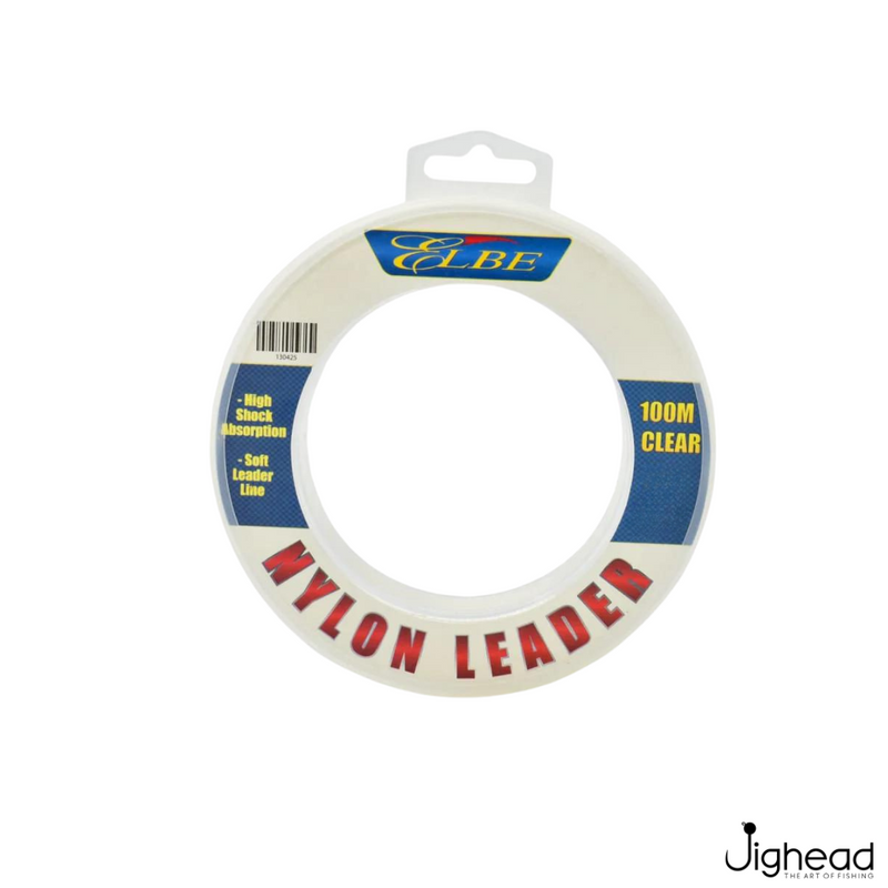 ELBE Nylon Leader Clear | 100M | 30lb-40lb