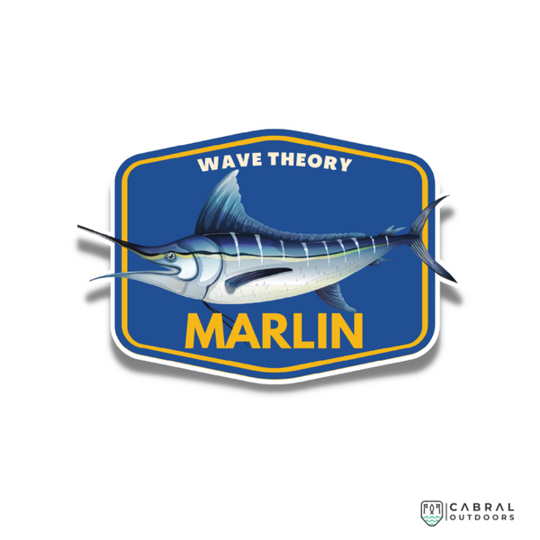 Marlin Sticker  stickers  WaveTheory  Cabral Outdoors  