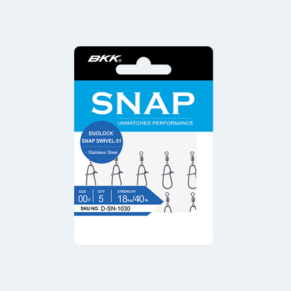BKK Duolock Snap Swivel 51 | #00-#1