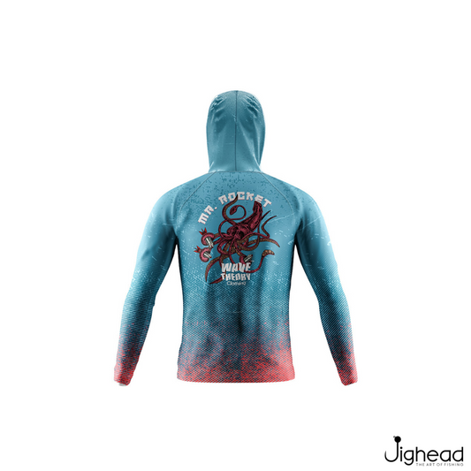 Wave theory Mr.Rocket Jersey with Hood | Size: M-XXXL
