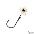 Zman Finesse Eyez Minnow Style Jigheads | Pearl | 3/0 | 3pcs/pack
