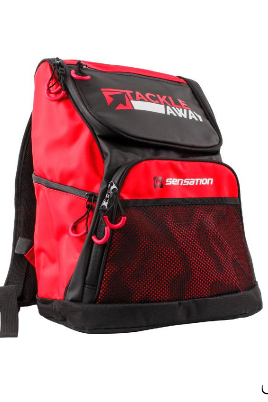 Sensation Tackle Away Backpack - Rogue Red | Rough Blue