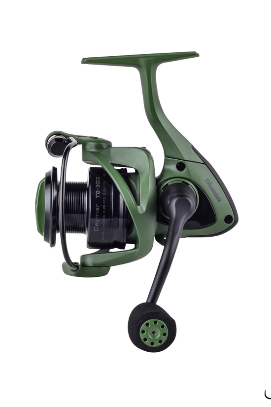 Okuma Spin Ceymar Tactical Green 3000-4000 Spinning Reels