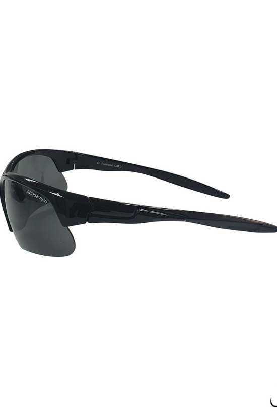 Sensation Equalizer Floating Polarized Sunglasses - Black