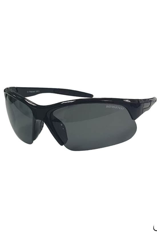 Sensation Equalizer Floating Polarized Sunglasses - Black